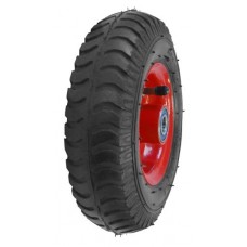 Колесо пневматическое 225х62 (2,50-4) ось 20/75 (764-2.50-4-2PR)(мет.д., пн.) Fm Lk С б/оси