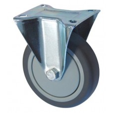 Колесо А 125 (003-063-125) с кронштейном пластик/TPR