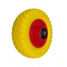 Колесо PU 225х62 (2,50-4) ось 20x98 (000-405-225) (мет.д.) 2x6204 RS РП