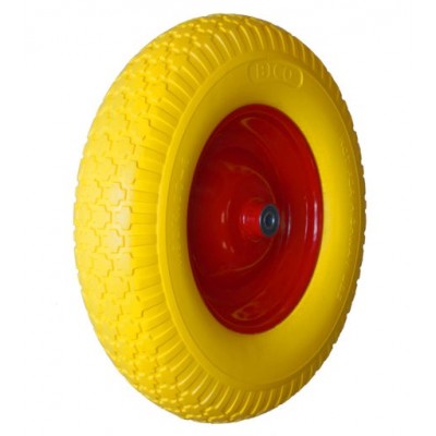 Колесо PU 347х66 (3.00-8)ось 16х90(мет.д)Lk С КНР