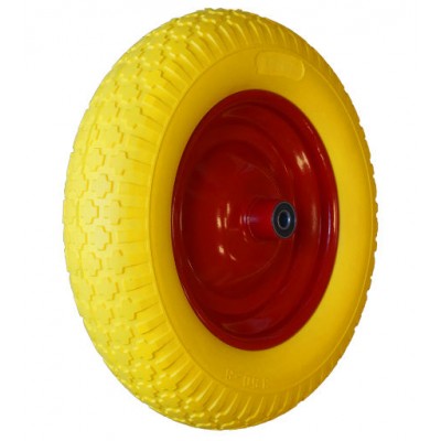 Колесо PU 360х80 (3.25-8)ось 12x110 (000-410-360) (мет.д.) Fm Lk С КНР