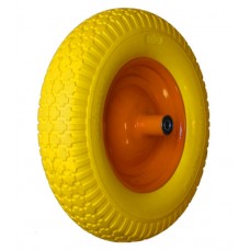 Колесо PU 400х100 (16"x4.00-10) ось 12x150 (мет. д.) Lk C КНР