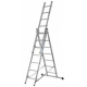 Лестницы алюминиевые одно-, двух-, трехсекционные