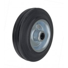 Колесо 125x34 ось 15x40 (000-001-125) металл/резина Lw