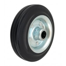 Колесо 160x39 ось 20x56 (000-001-160) металл/резина Lw