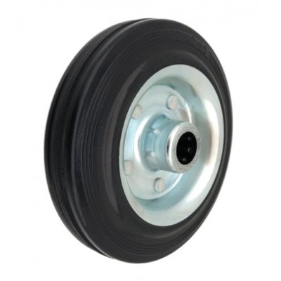 Колесо 200x45 ось 20x56 (000-001-200) металл/резина Lw