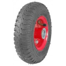 Колесо пневматическое 260х75 (3,00-4) ось 10/65 (831-3.00-4-2PR) (мет.д., пн.) Fm Lk С б/оси