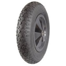 Колесо пневматическое 360х80 (3,25-8) ось 12/95-150 (955-3.25-8-4PR) (пласт.д., пн.) Fp Lk C б/оси