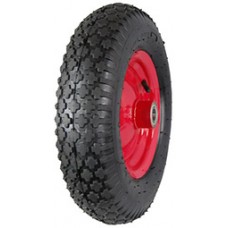 Колесо пневматическое 400х100 (4,00-8) ось 25/110 (974-4.00-8-6PR) (мет.д., пн.) Fm Lk C б/оси