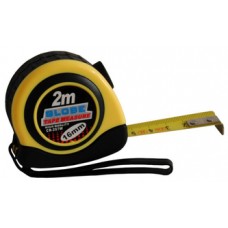 Рулетка 2м/16 (290W) с возвратной пружиной тройной стопор, магнитная 