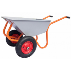 Тачка строительно-садовая двухколесная 100л ТССР-2 (пневмо.)