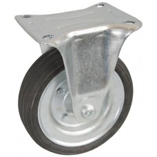 Колесо С 200 (103-009-200) с кронштейном металл/резина сборный диск