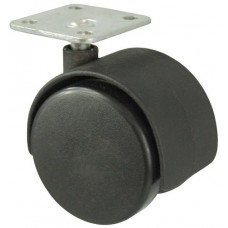 Колесо М 40 (280-140-040) с кронштейном поворотным пластик