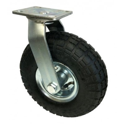 Колесо PS 260 (701-848-260-2PR DT) с кронштейном поворотным пневматическое DT