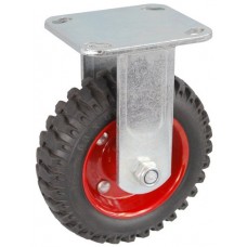 Колесо SA 100 (303-200-100) с кронштейном металл/резина с шариковым подшипником