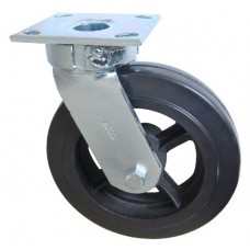 Колесо SC 100 (305-240-100) с кронштейном поворотным чугун/резина