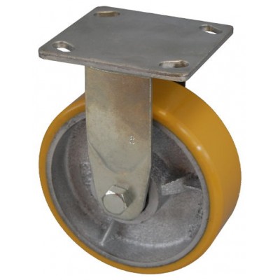 Колесо SD 125 (323-225-125) с кронштейном чугун/полиуретан